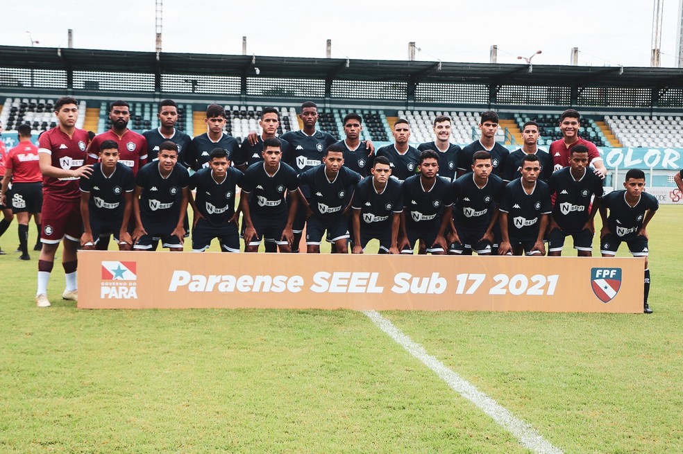 Time do Leão Azul que garantiu a taça da categoria — Foto: Reprodução/Twitter/Remo