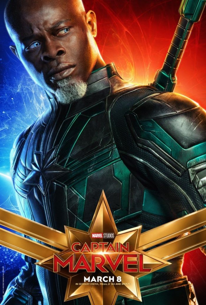 Pôster de Capitã Marvel (Foto: Divulgação / Disney)