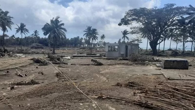 Erupção de vulcão em Tonga foi mais potente que bomba atômica, diz Nasa