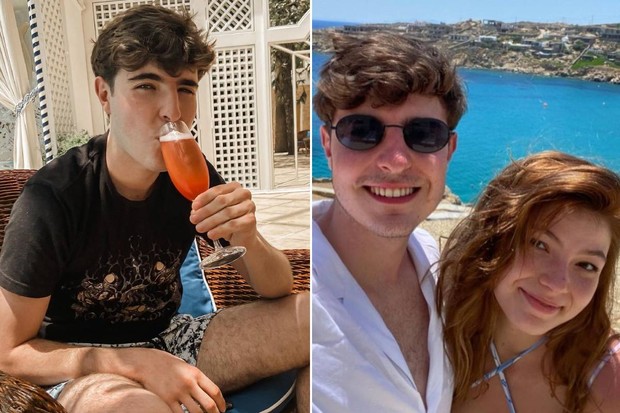 Filho de Gugu curte viagem romântica com namorada na Grécia: Com meu amor