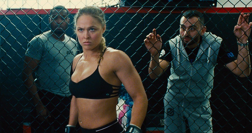 Ronda Rousey em trailer de 'Entourage - Fama e Amizade'  (Foto: Reprodução)