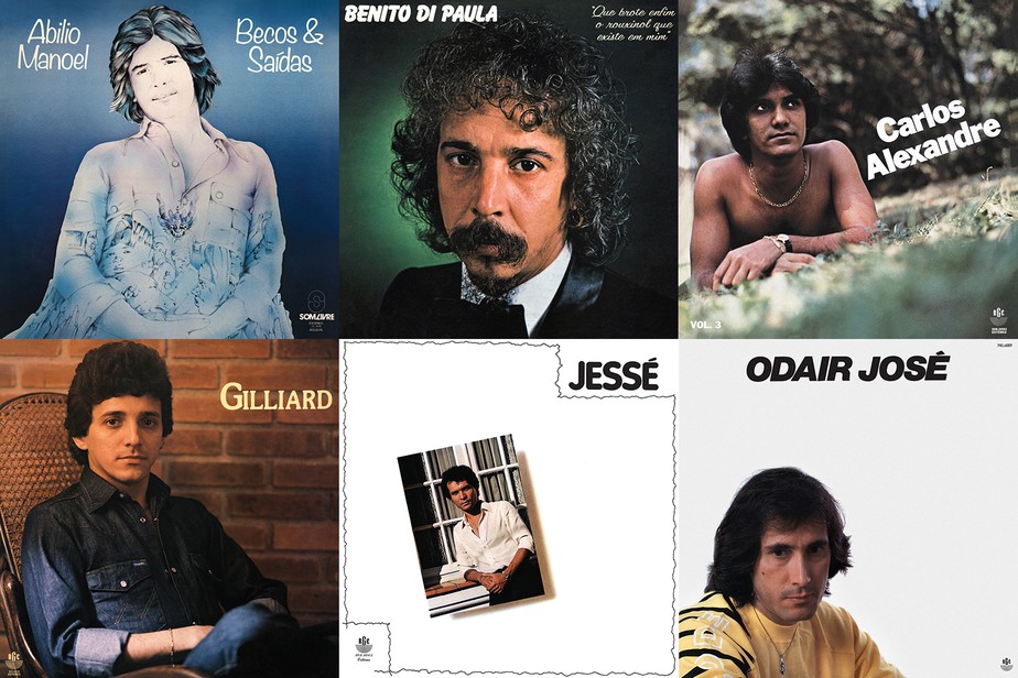 Cantores populares como Gilliard e JessÃ© tÃªm relanÃ§ados Ã¡lbuns dos anos 1980