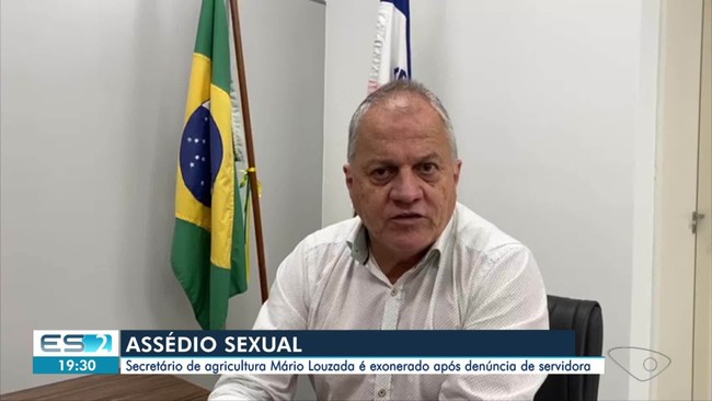 Secretrio Estadual de Agricultura do ES  exonerado por denncia de assdio sexual