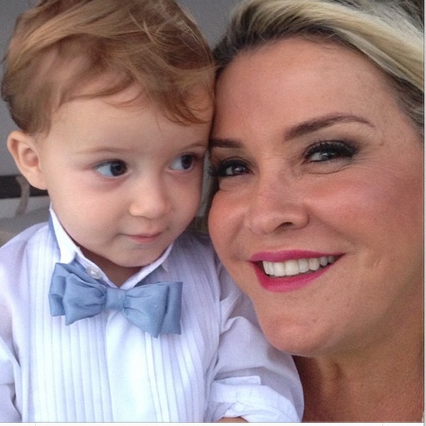 Mãe de Claudia Leitte baba pelo neto Rafael (Foto: Reprodução/Instagram)