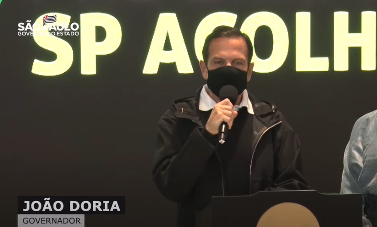 Doria diz que calendário de vacinação contra a Covid-19 ...
