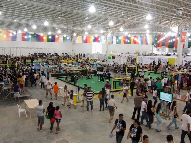 RoboCup 2014 acontece no Centro de Convenções de João Pessoa (Foto: Valdecir Becker/RoboCup/UFPB)