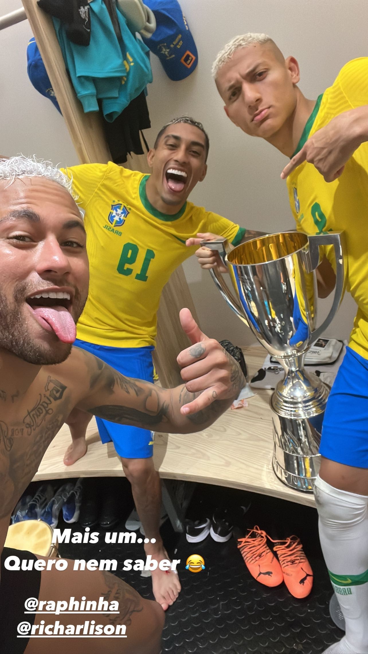 Stories de Neymar (Foto: Reprodução/ Instagram)