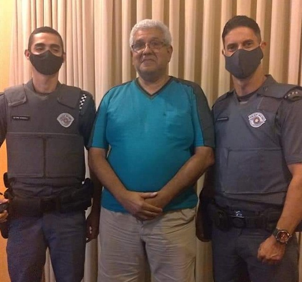 Ronaldo foi encontrado por PMs após tentar se hospedar em hotel em Santos — Foto: Arquivo Pessoal