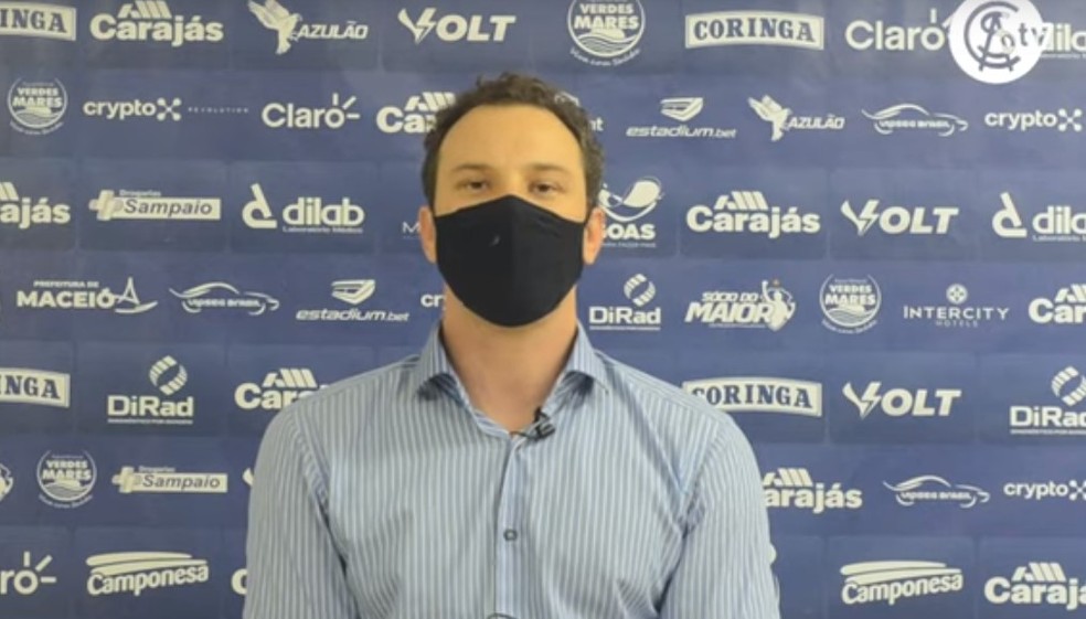 Pivetti disse que vai intensificar o trabalho de finalização — Foto: Reprodução/CSA
