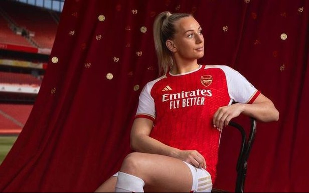 Stina Blackstenius — Foto: Reprodução/Instagram