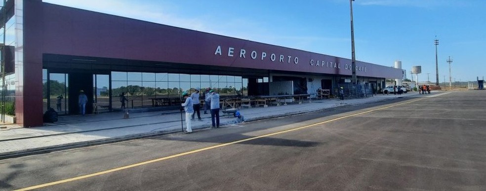 Aeroporto Capital do Café em Cacoal (RO) — Foto: Redes Sociais/Reprodução