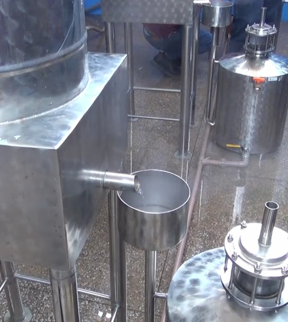 Fábrica pode produzir 14 toneladas de vapor por hora em Cruzeiro do Sul — Foto: Reprodução/Rede Amazônica Acre