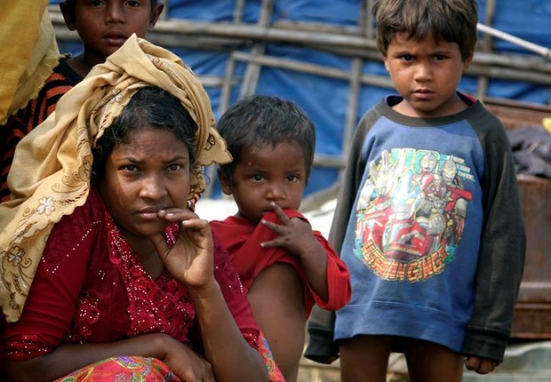 Povo rohingya  (Foto: EFE)