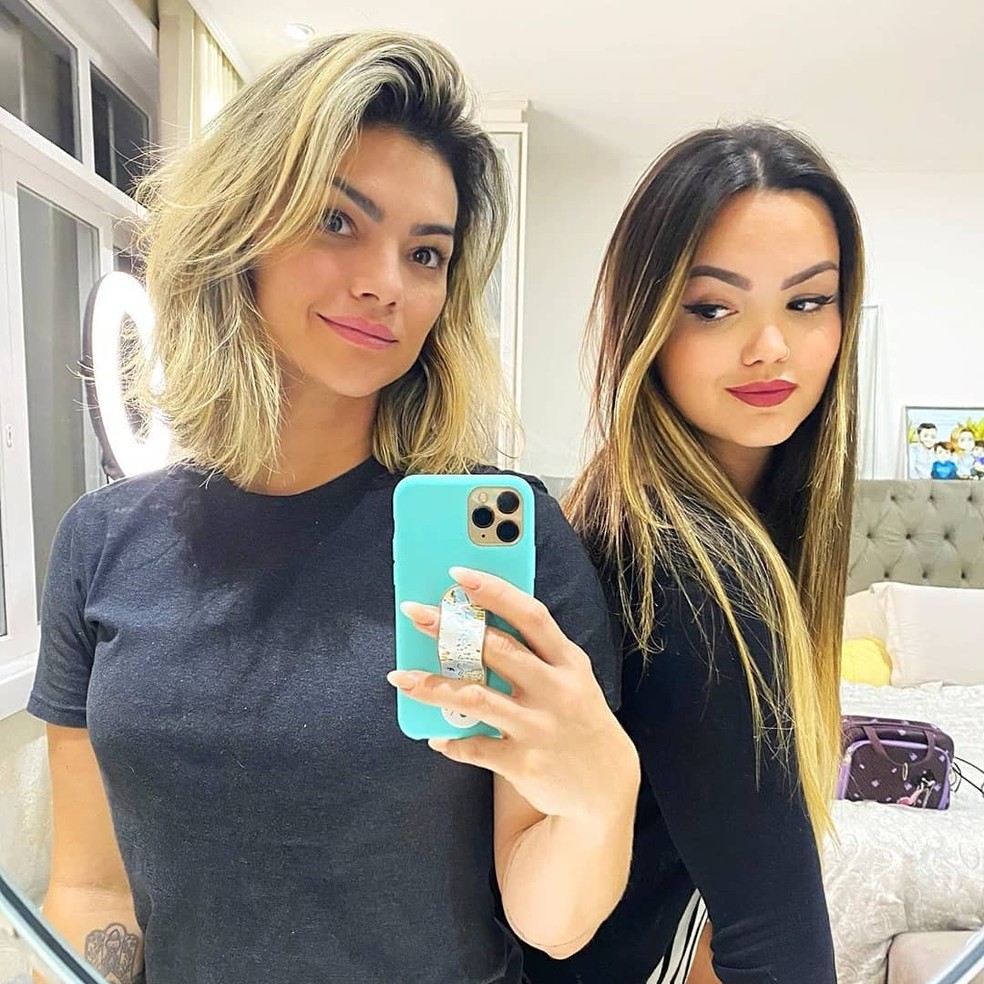 Kelly Key posa com a filha Suzanna Freitas — Foto: Reprodução/Instagram da cantora