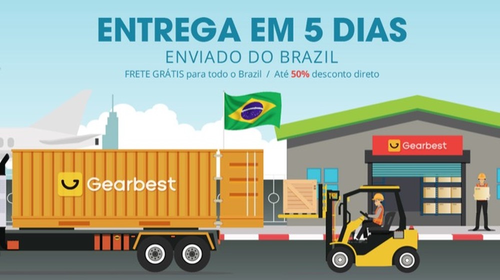 Como fazer compras no site da Gearbest no Brasil