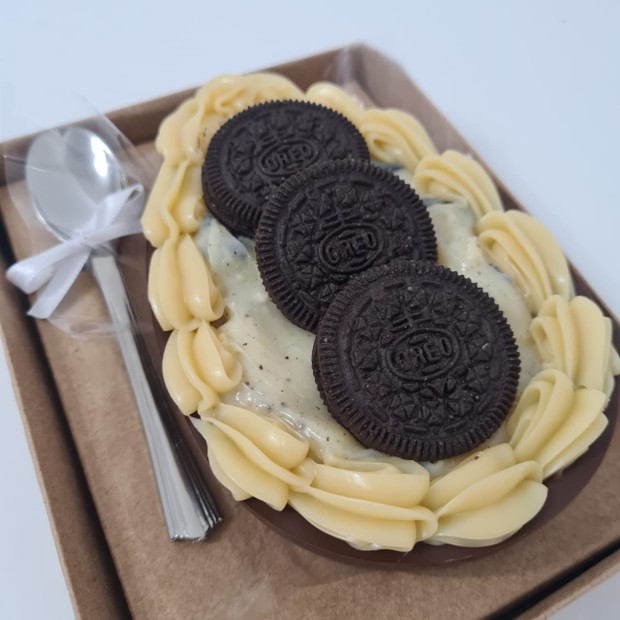 Ovo Cookies and Cream da Chef Malu Mello  (Foto: Divulgação)