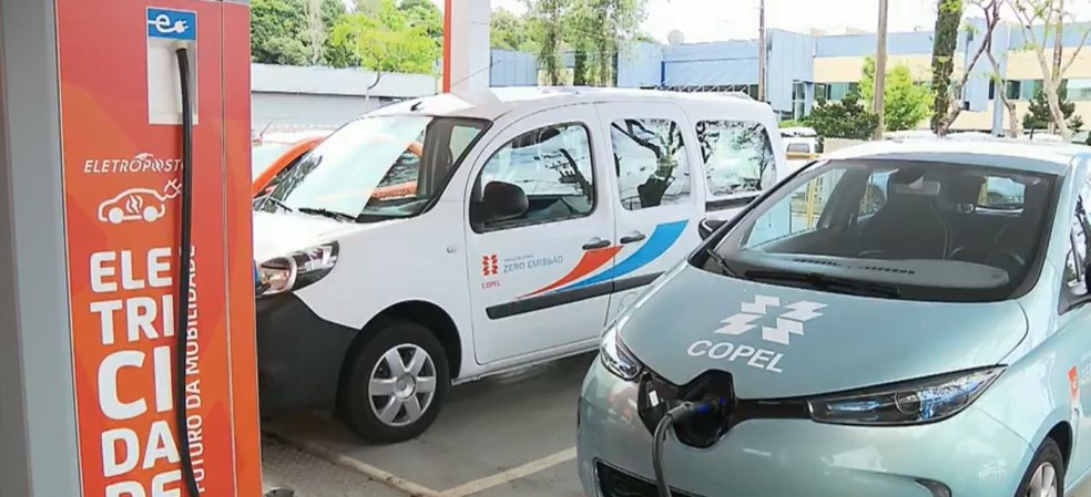 Maringá tem 440 veículos com motores elétricos, segundo o Denatran — Foto: RPC/Reprodução