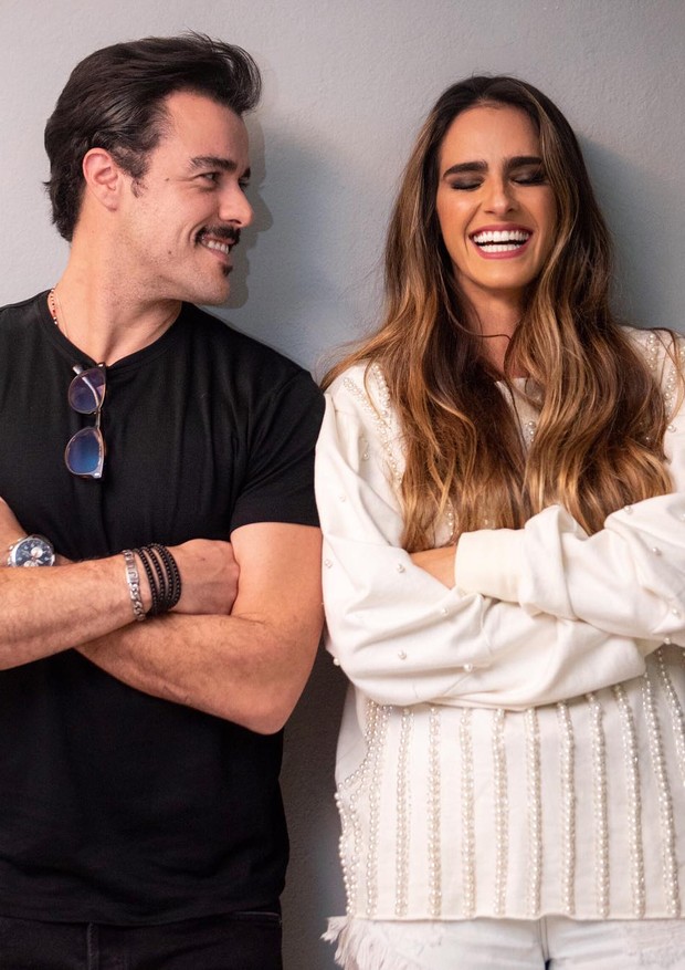 Marcella Fogaça e Joaquim Lopes  (Foto: reprodução/Instagram)