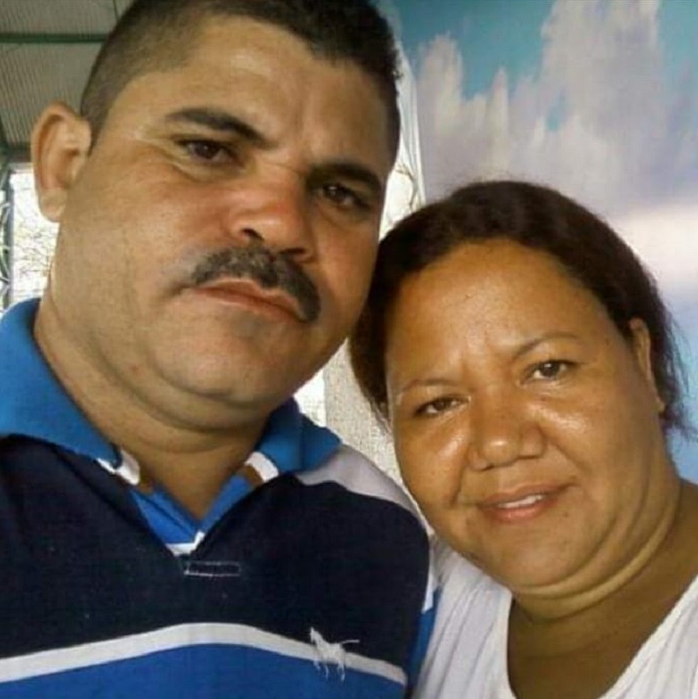 Jose Ismael da Silva e Ana Jacinta da Silva, ambos de 45 anos, estavam separados. Segundo a polícia, ele matou a ex-companheira e se suicidou.  — Foto: Cedida