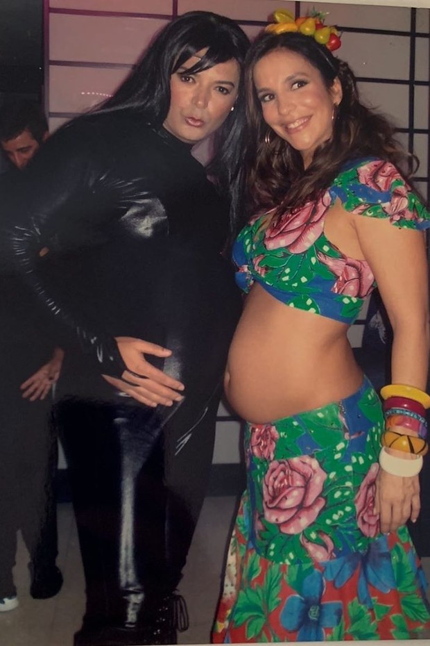 David Brazil relembra gravidez de Ivete Sangalo ao dar parabéns (Foto: Reprodução/Instagram)