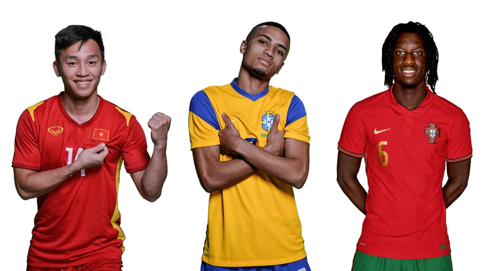 Leozinho é um dos jovens destaques do Mundial de futsal segunda a Fifa — Foto: Divulgação/Fifa
