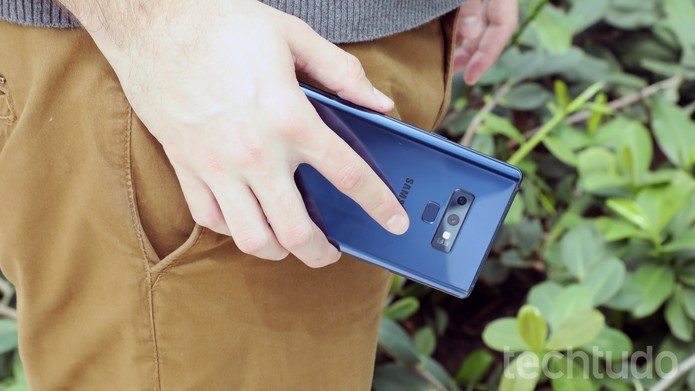 Samsung Galaxy Note 9 [marca] (Foto: Bruno De Blasi/TechTudo)