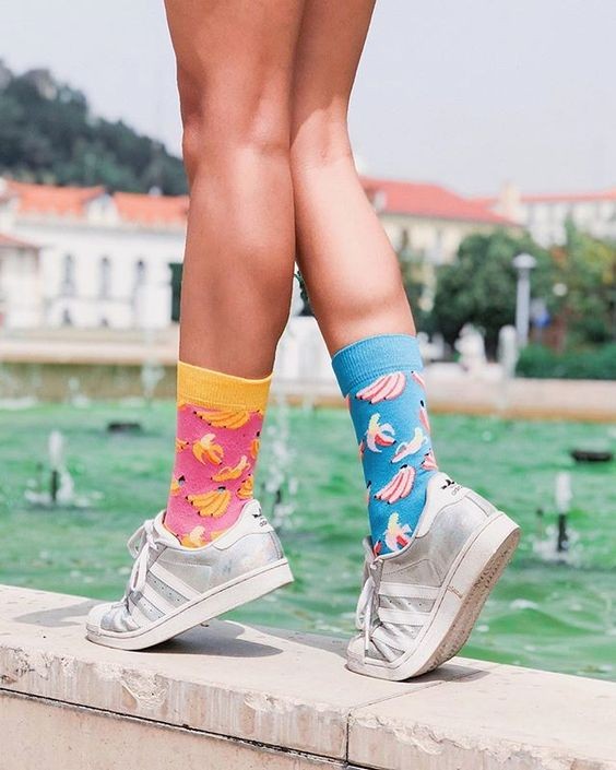 Meias divertidas (Foto: Pinterest/Happy Socks)