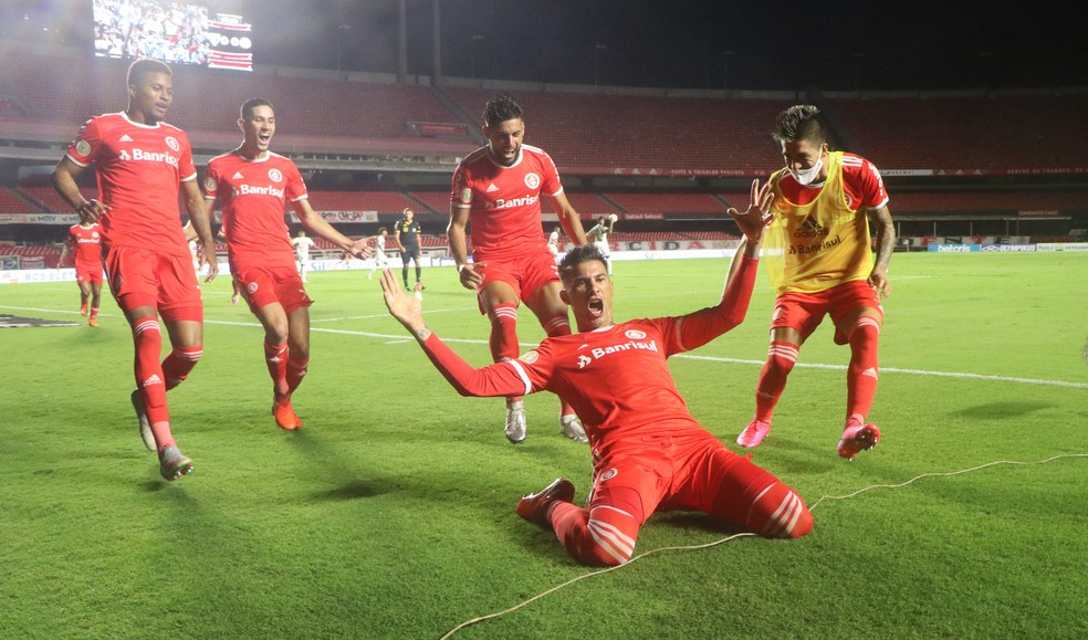 Inter atropela São Paulo no Morumbi  — Foto: Ricardo Duarte / Internacional