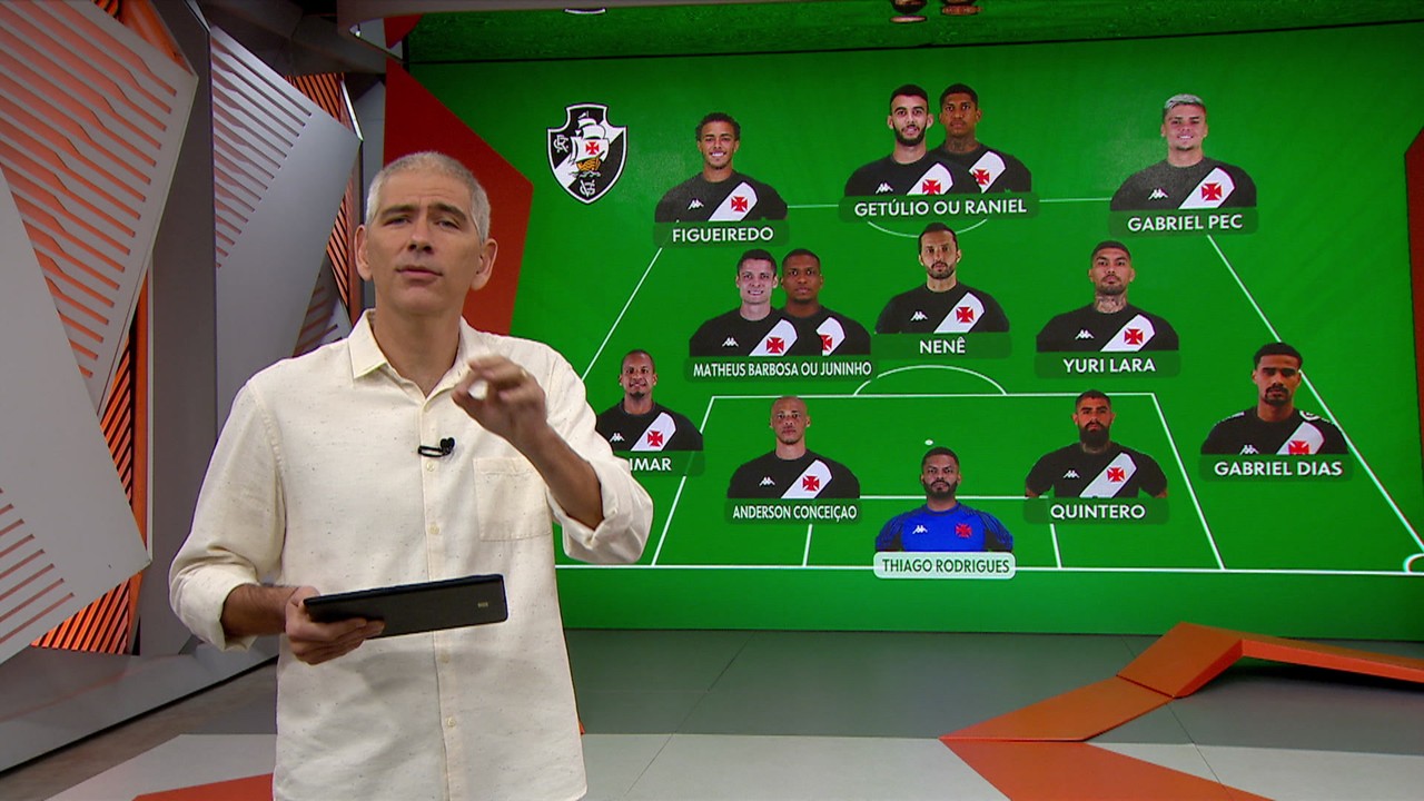 Vasco x Cruzeiro - domingo, 16h, ao vivo na Globo