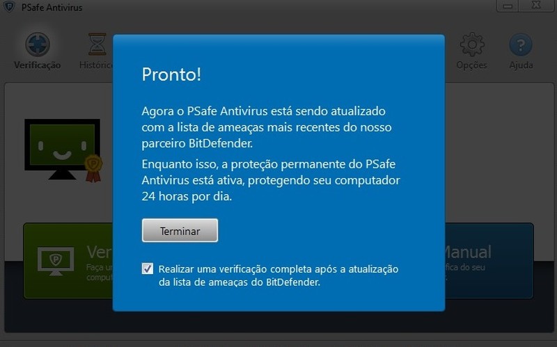 PSafe Total Windows | Software | TechTudo