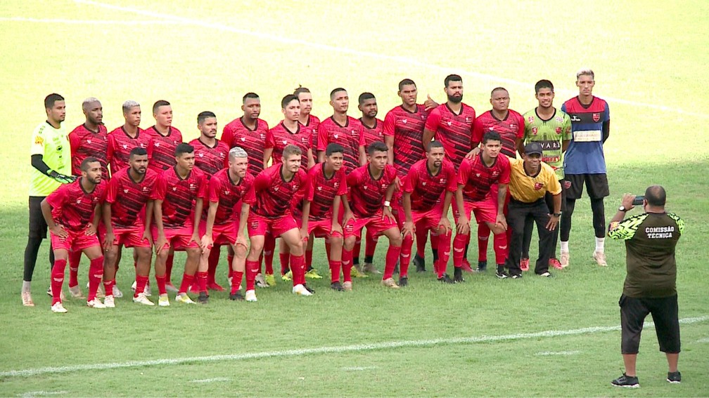 Amistoso Flamengo-PI x Bendito — Foto: TV Clube