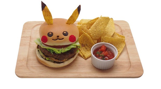 O hambúrguer, que imita o Pikachu, custa R$ 23 (Foto: Divulgação)