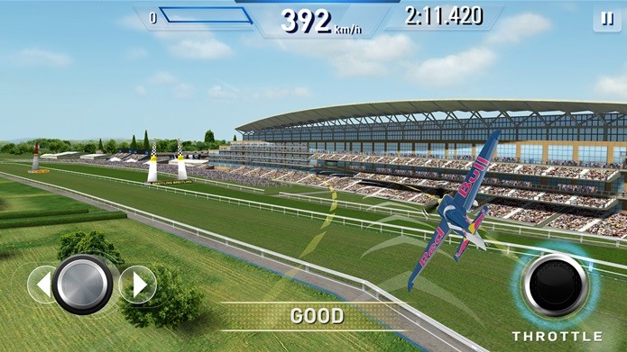 Redbull Air Race traz ótimos gráficos e jogabilidade descomplicada (Foto: Divulgação)