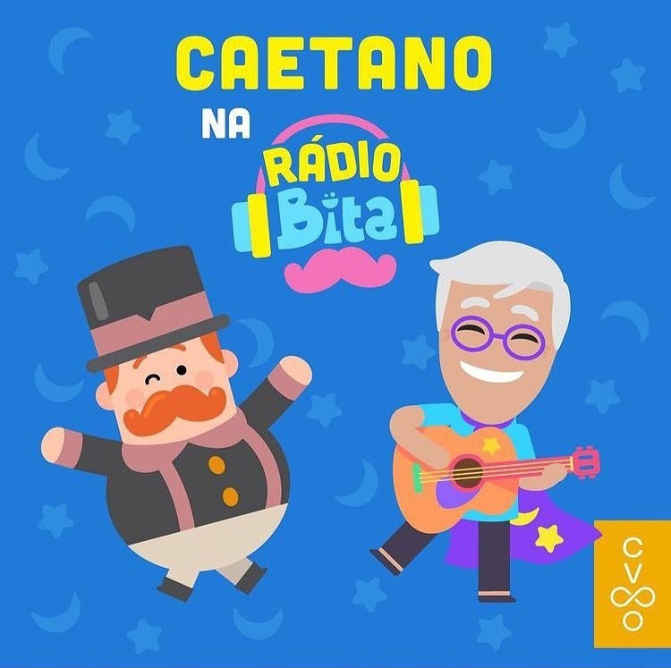Caetano Veloso vira personagem do Mundo Bita em especial de 80 anos do cantor