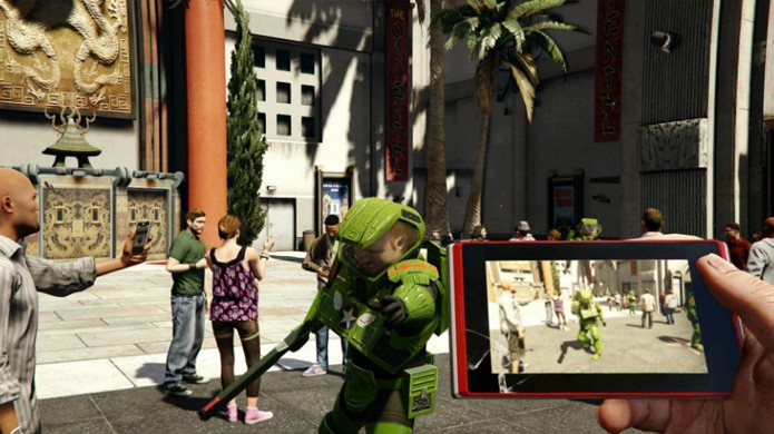 O Photo Mode de GTA 5 é bem diferente do apresentado em outros games (Foto: Reprodução/Grand Theft Auto Wikia)