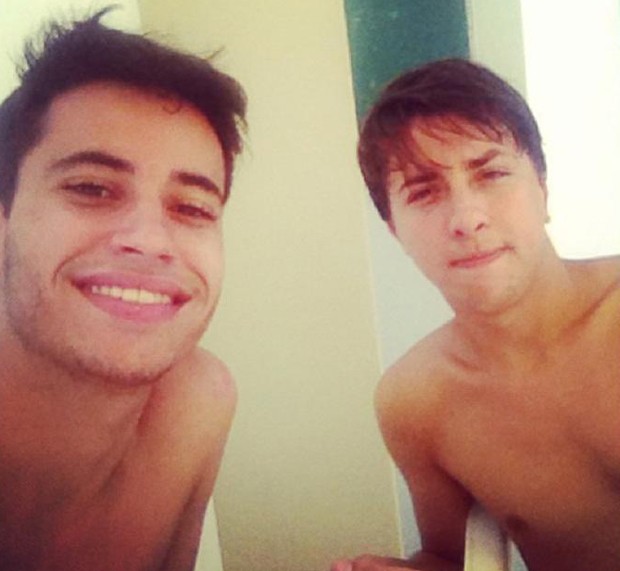 Guilherme Jucá and Nilo Faria (Photo: Reproduction / Instagram)