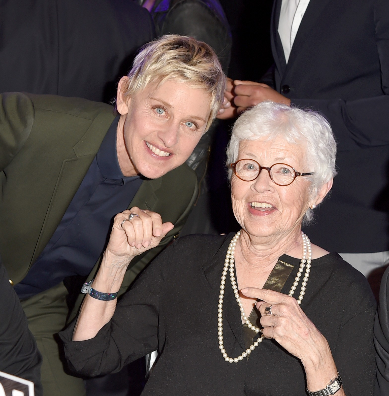 Ellen DeGeneres e sua mãe, Betty (Foto: Getty Images)