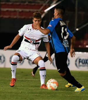 São Paulo x Liverpool Libertadores Sub-20 (Foto: Twitter / Conmebol)