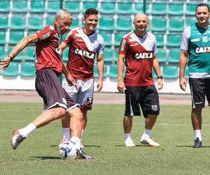 albeneir figueirense treino (Foto: Luiz Henrique / FFC)