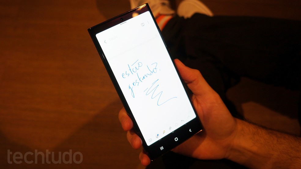 Lat�ncia da S Pen caiu de 9 milissegundos para 2,8 milissegundos � Foto: Th�ssius Veloso/TechTudo