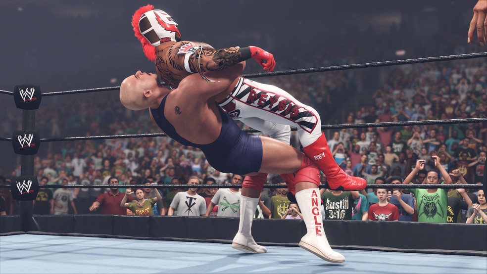 WWE 2K23 traz modos de jogos para se divertir sozinho ou em grupo — Foto: Reprodução/Steam