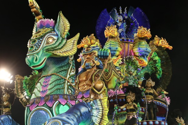 Mancha Verde é a Campeã do Carnaval 2022 de São Paulo (Foto: Brazil News)