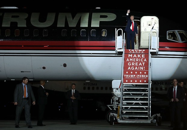 Donald Trump, candidato republicano à presidência dos EUA (Foto: Chip Somodevilla/Getty Images)