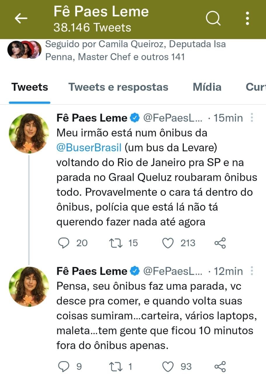 Fernanda Paes Leme (Foto: twitter)
