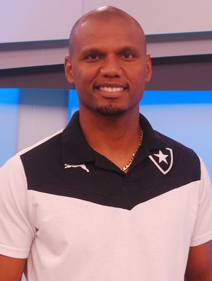 Jefferson no "Bem, Amigos!" (Foto: Marcos Guerra)