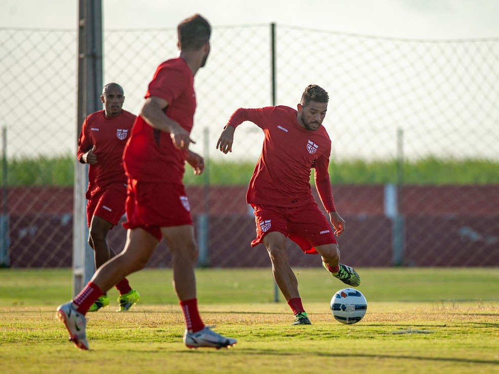 CRB treino — Foto: Francisco Cedrim/Ascom CRB