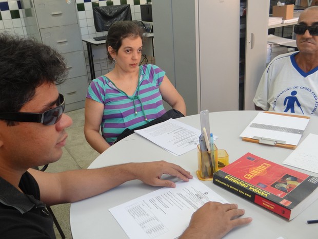 Há cerca de dois meses alunos se preparam para o exame (Foto: Fabiana De Mutiis/G1)