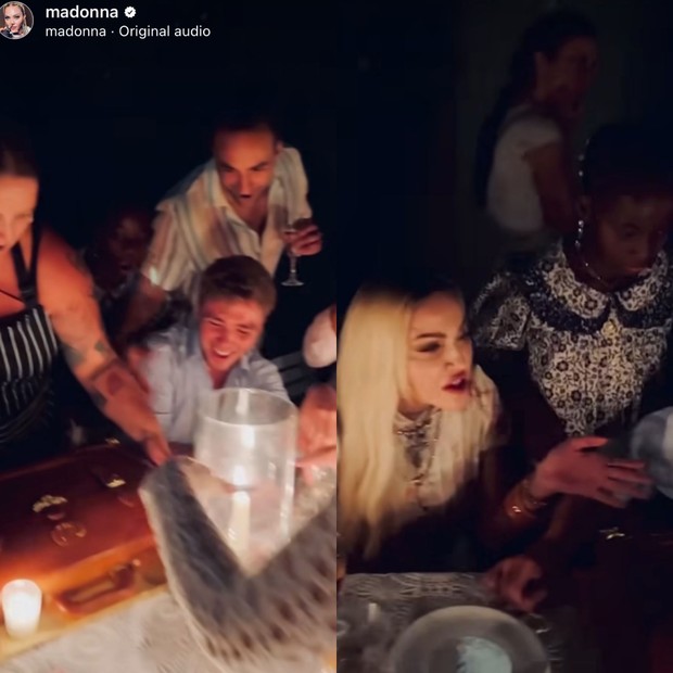 Madonna está com os filhos e amigos na Itália (Foto: Reprodução/ Instagram)