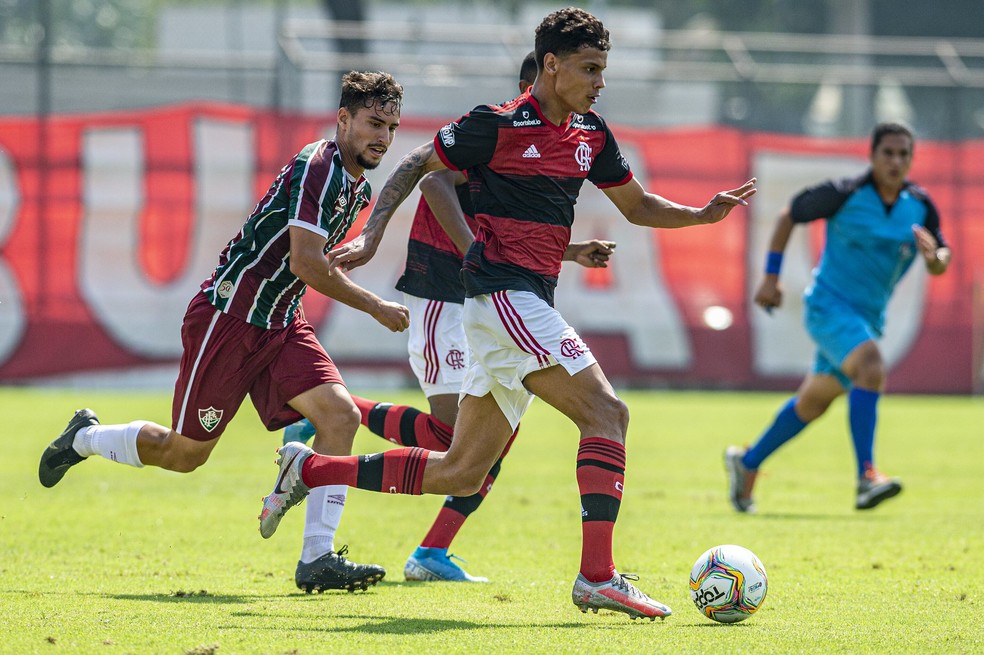 Richard Rios, do Flamengo — Foto: Marcelo Cortes / Flamengo