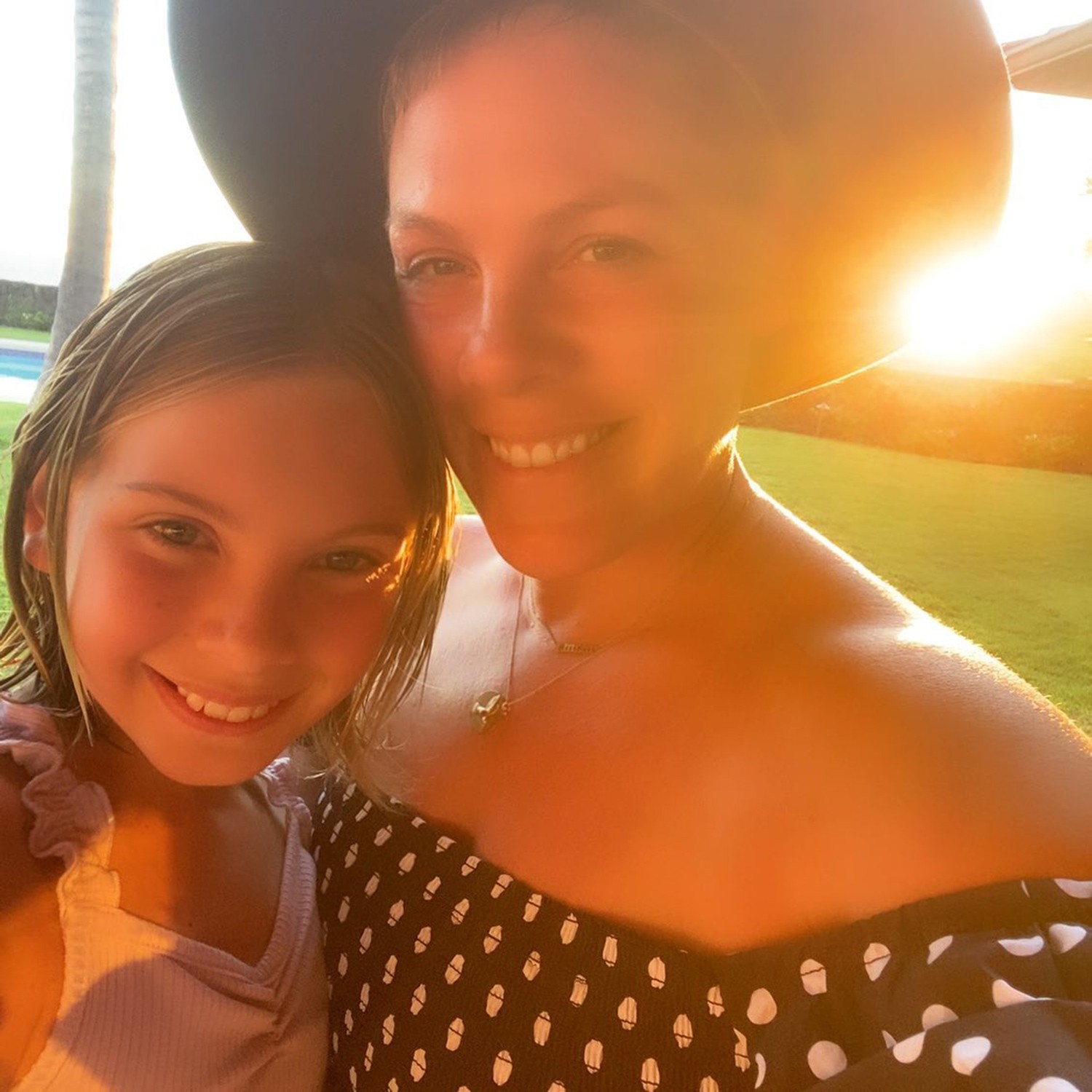 Pink com a filha Willow, 10 anos (Foto: Reprodução/Instagram)